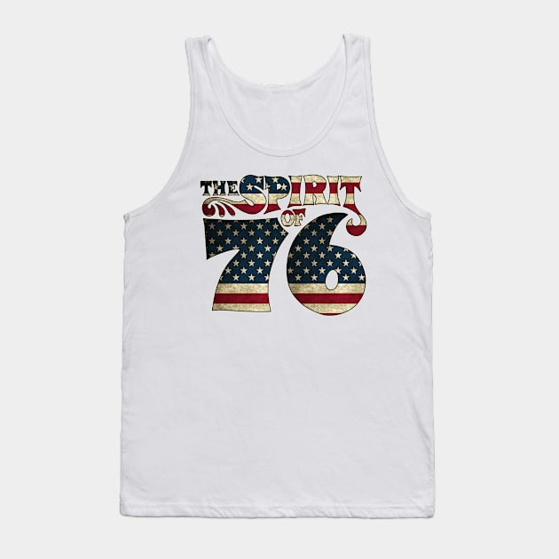 The Sprit of 76 Tank Top by valentinahramov